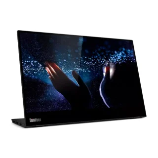 Monitor Lenovo ThinkVision M14t, 14" FHD, IPS, 1920x1080, 2 x USB 3.2 Gen1 (USB TIPO-C)